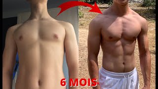 TRANSFORMATION 6 MOIS [upl. by Nnewg]