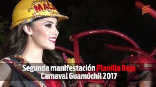 Segunda manifestación de la planilla Roja Carnaval Guamúchil 2017 [upl. by Anikes512]