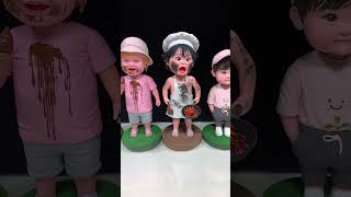 Creative Clay Bobbleheads – Meet These Cute and FullofPersonality Characters [upl. by Shriver]