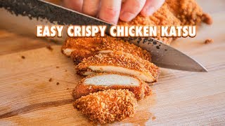 The Easiest Homemade Chicken Katsu [upl. by Kcirreg971]