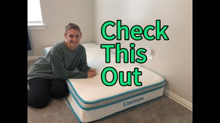 Linenspa 10 Inch Memory Foam and Spring Mattress Review [upl. by Gewirtz926]