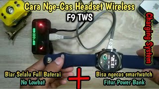 NgeCas TWS F9  Headset Bluetooth [upl. by Sugden829]