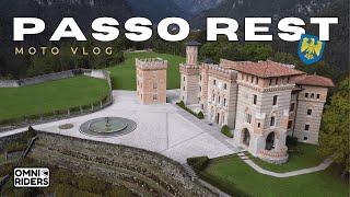 PASSO REST  36 TORNANTI 😱​ e un CASTELLO nascosto [upl. by Carson]