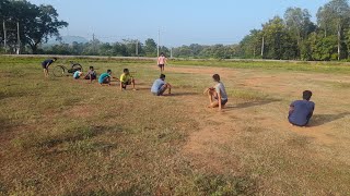 Day 1 kho kho game  ଖୋ ଖୋ ଖେଳ jharapari village  mastertalenthub [upl. by Thebazile]