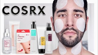 31 COSRX PRODUCTS REVIEWED Good Bad and Okish  COSRX Brand Review ✖ James Welsh [upl. by Anaeg]