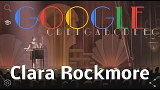 Clara Rockmore 🎂 105 Geburtstag von Clara Rockmore  Google Doodle [upl. by Swithin]