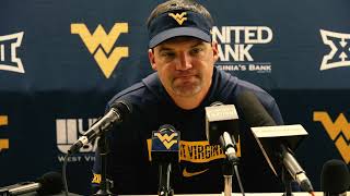 WVU HC Neal Brown After Win Over Cincinnati 11924 [upl. by Mossberg]