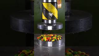 Candy Crush Vs 150 Ton Hydraulic Press Crushing 🍭🍬 shorts hydraulicpress satisfying candycrush [upl. by Ihtac]