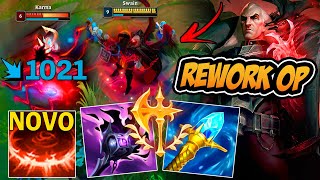 O SUPER REWORK OP DO SWAIN DEIXOU ELE MUITO ROUBADO   LEAGUE OF LEGENDS [upl. by Lehar394]