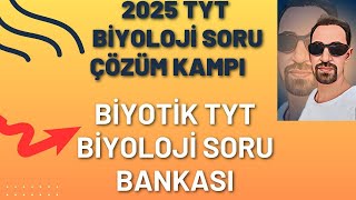 2025 TYT BİYOLOJİ SORU ÇÖZÜM KAMPI💥BİYOTİK YAYINLARI 🔥Lipitler TEST 1 [upl. by Chryste]