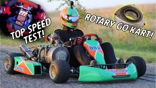 Rotary Shifter Go Kart TOP SPEED  Rotary Motorcycle Kart Ep 8 [upl. by Cortie705]