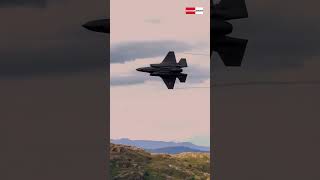 The World’s Most Advanced Fighter Jet F35 Lightning Flies Through Mach Loop LowLevel Flight X 4 [upl. by Torry437]