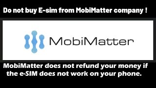 How to install eSIM on IOS and Android  MobiMatter  How to activate eSIM with MobiMatter [upl. by Oirom]