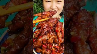 Fried rice chicken legs spicy pork intestine [upl. by Ranna]