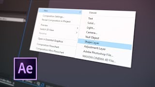 Shape Layers in After Effects [upl. by Scheck]