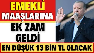 EMEKLÄ° SSK BAÄžKUR DUL YETÄ°M ENGELLÄ° MAAÅžLARINA Ã‡Ä°FTE ZAM BÃœYÃœK ZAM GELDÄ° MÃœJDEYÄ° ERDOÄžAN VERDÄ° [upl. by Amek982]