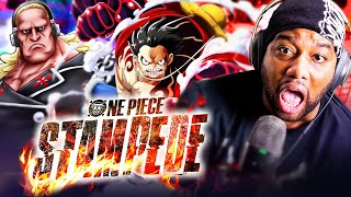 One Piece Stampede Movie Reaction [upl. by Ecirtak140]