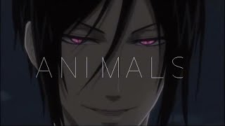 Animals  Kuroshitsuji Black ButlerAMV [upl. by Nugesulo]