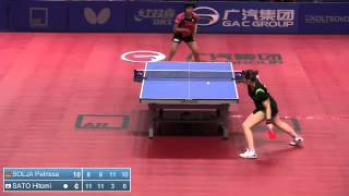 2014 Russia Open U21 WS SF SOLJA Petrissa GER vs SATO Hitomi JPN [upl. by Adnauqahs]