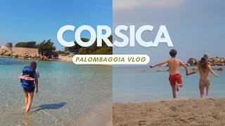 Corsica Travel Vlog 2  Hiking to Palombaggia Beach  Corsica with no car as a young couple [upl. by Malsi]