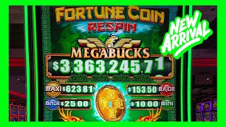 NEW VERSION OF MEGABUCKS YES WE PLAYED IT CASINO SLOTS MEGABUCKS FYP [upl. by Riorsson758]