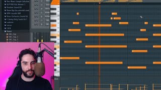 Making a Trap Beat With Guitars  Fl Studio 21 Cookup [upl. by Namad]