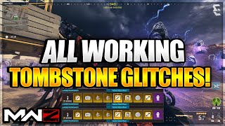 NEW ALL WORKING TOMBSTONE GLITCHES amp DUPLICATION GLITCH NO scorcher MW3 ZOMBIES GLITCH [upl. by Aileda]