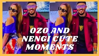 BBNAIJA 2020 OZO AND NENGI CUTE MOMENTS  OZONE [upl. by Rennane]