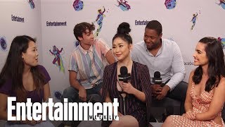 Deadly Class Cast On Becoming Killing Machines amp Stunt Training  SDCC 2018  Entertainment Weekly [upl. by Gnihc]