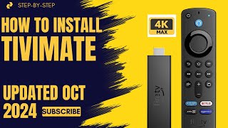 How To Install TiviMate On Your Firestick amp Android  UPDATED OCT 2024 VERSION [upl. by Meriel]