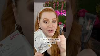 lashes acrylateallergy acrylate makeupallergy makeup beauty howtoapplylashes lashtutorial [upl. by Amati]