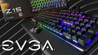 EVGA Z15 Mechanical Gaming Keyboard  Spotlight [upl. by Wallache]