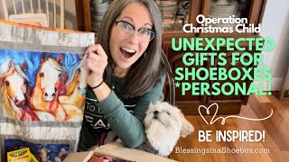 Make Full Fun Personalized Shoebox Gifts for Boys amp Girls Operation Christmas Child Deadline Soon [upl. by Ednarb]