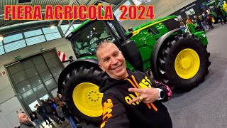 FIERA AGRICOLA 2024  VERONA CLASS  NEW HOLLAND  MC CORMICK  FENDT  JOHN DEERE [upl. by Dnalro624]