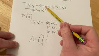 How to Find the Matrix of a Linear Transformation [upl. by Theta367]