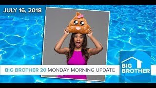 Big Brother 20  Monday Morning Update 716 [upl. by Primalia487]