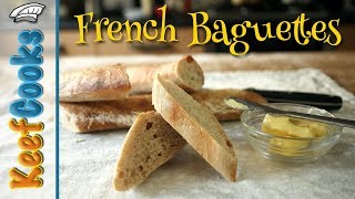 French Baguettes  Make French Bread at Home [upl. by Akelahs]