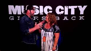 Lee Brice  Music City Gives Back Interview [upl. by Rafaellle]