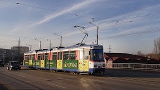 Tramvaiul tip ST 11  279 al CTP Iași a revenit în circulație [upl. by Oicnerual]