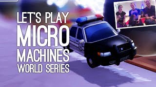 Micro Machines World Series Gameplay Lets Play New Micro Machines  NOW WHO HAS THE HAMMER [upl. by Etnaihc]