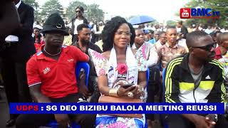 KINSHASA LE SG DEO BIZIBU BALOLA DE LUDPS À TENU SONT MEETING AU TERRAIN BUDA DE NDJILI [upl. by Cressy535]