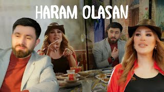 Ülviyye Namazova amp Hemid Ehmed  Haram olasan Official video 2024 [upl. by Anaehs]