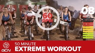 Extreme Fat Burning Workout  50 Minute Indoor Cycling Class [upl. by Liahkim210]