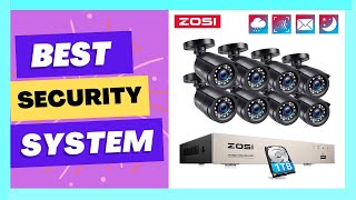 ZOSI 8CH CCTV System H265 Surveillance Kit [upl. by Ylla]