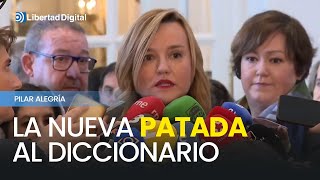 La nueva patada al diccionario de Pilar Alegría quotContundencia ceroquot del Gobierno contra los narcos [upl. by Bortman]