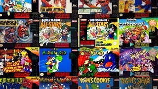 Top 10 SNES Games [upl. by Arodnahs361]