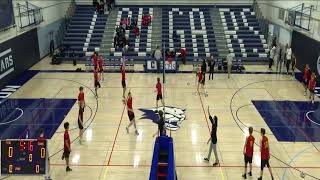 Cardston High School vs Coaldale Prairie Winds Secondary Mens Varsity Volleyball [upl. by Leis]