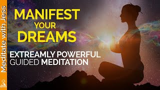 Extremely Powerful Guided Meditation to Manifest Your Dreams and Desires [upl. by Enilegnave]