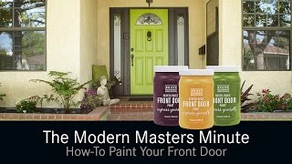 Modern Masters NonFade Front Door Paint [upl. by Miun]