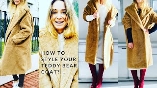 How to style your teddy bear max Mara coat come abbinare capotto max mara teddy bear [upl. by Rana]